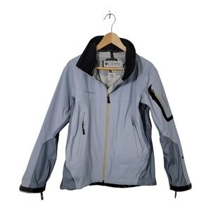 Columbia Titanium Women's Omni Tech Rain Shell Jacket Blue Size US M